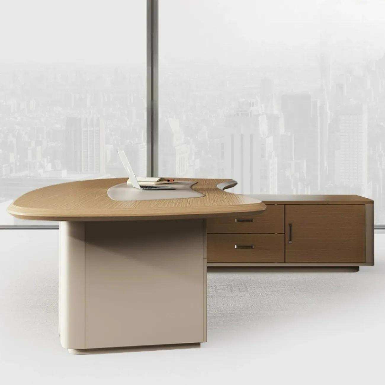 Роскошный стол руководителя Baishengfeng из ДСП OS39909-32