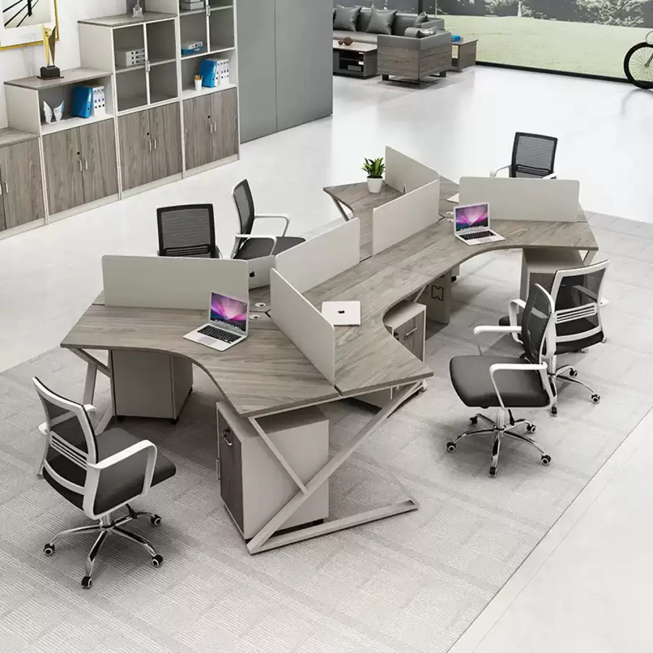 Практичный офисный стол Baishengfeng в разных вариантах OS39910-32