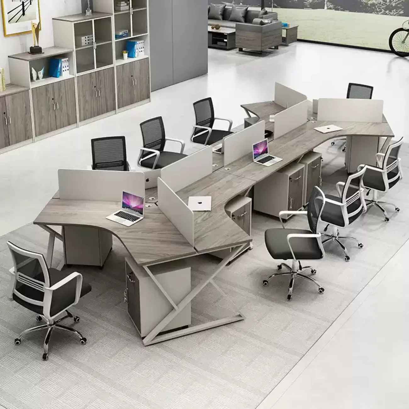 Практичный офисный стол Baishengfeng в разных вариантах OS39910-32