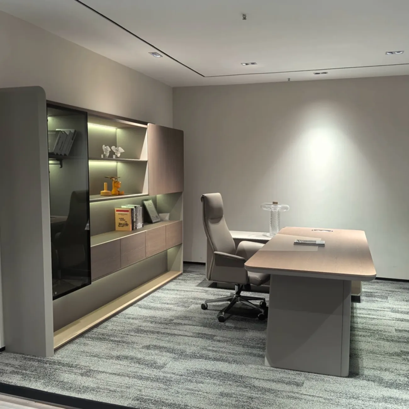 Качественный стол руководителя Baishengfeng из меламина OS39914-32