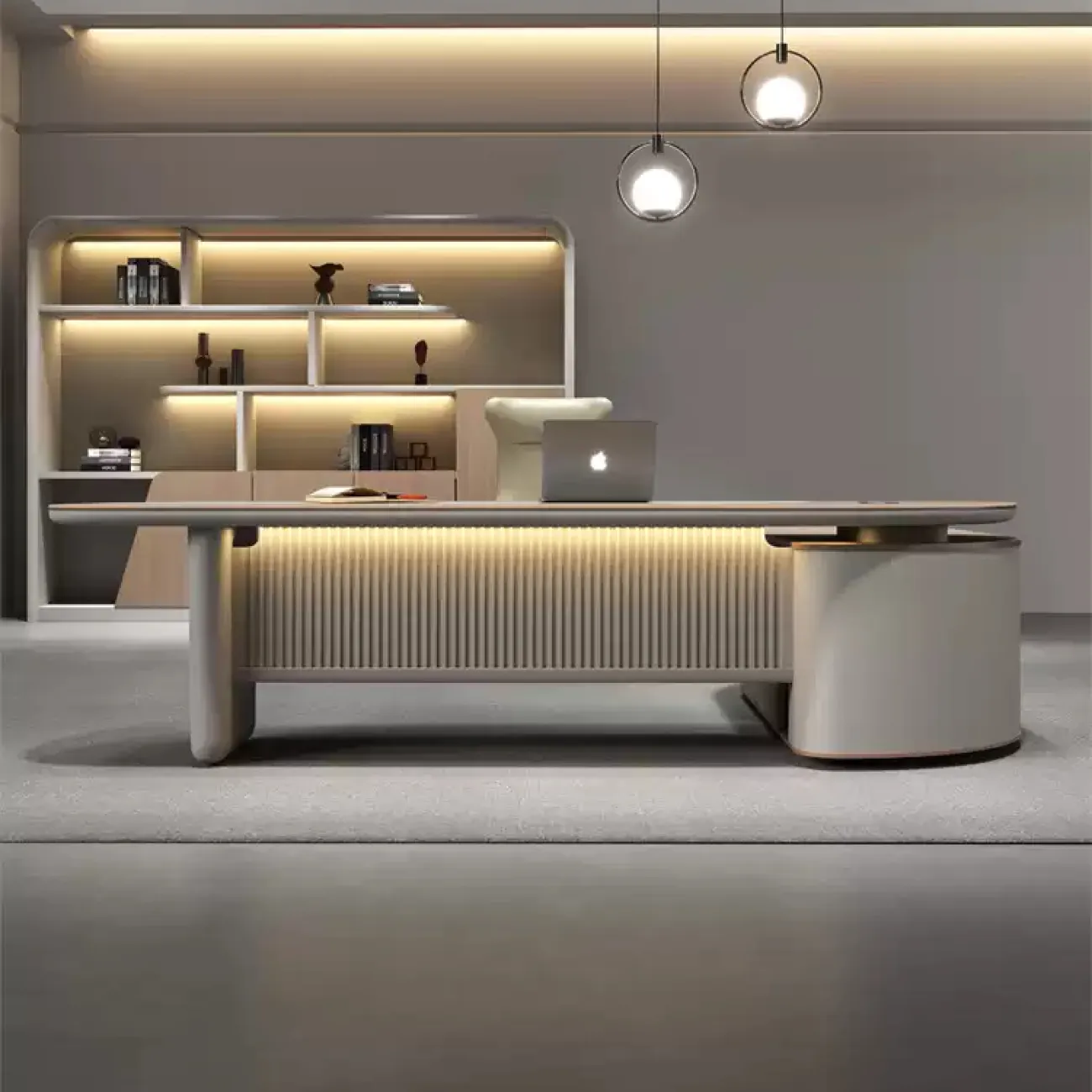 Удобный стол руководителя Baishengfeng из ДСП OS39915-32 Удобный стол руководителя Baishengfeng из ДСП OS39915-32