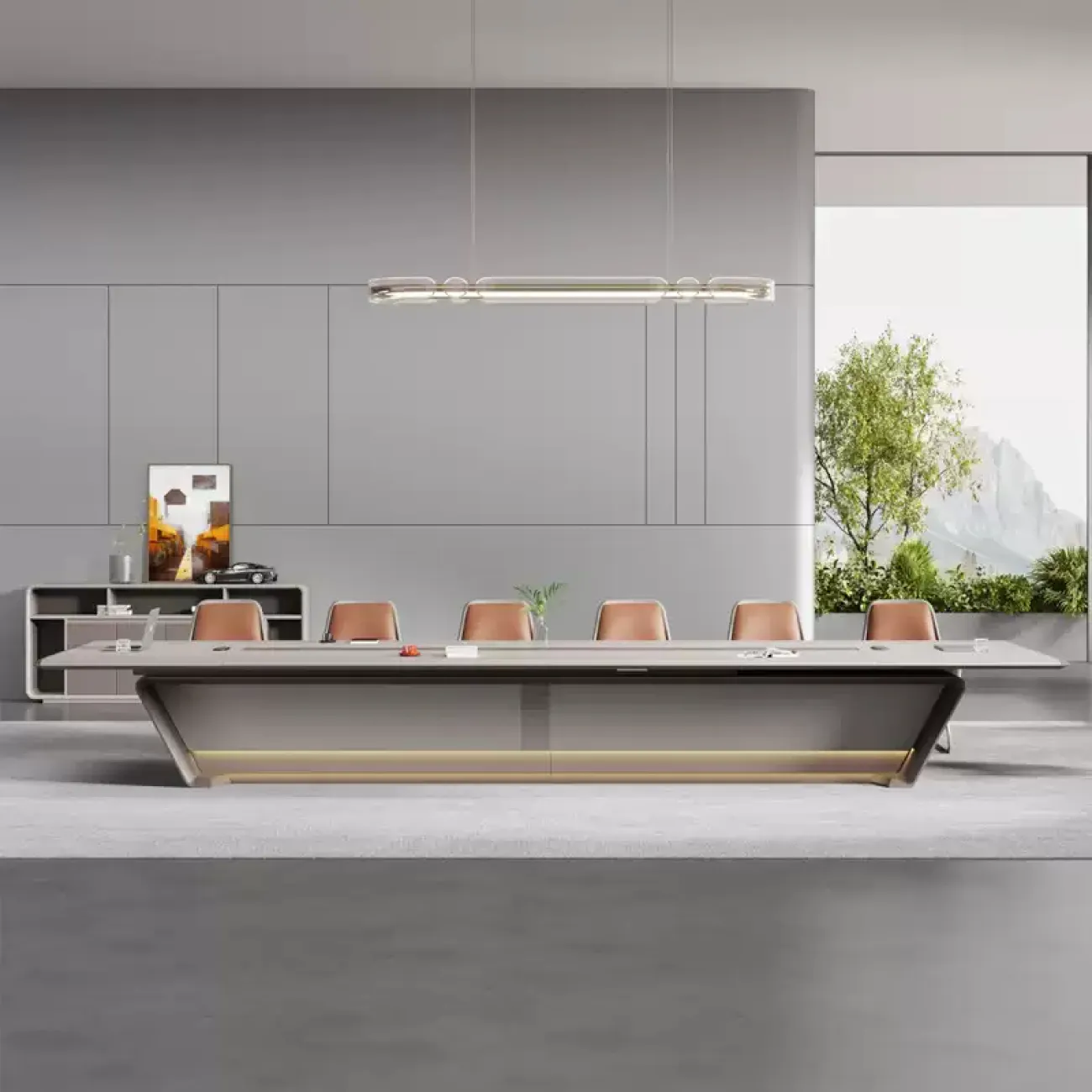 Удобный стол для конференций Baishengfeng из ДСП OS39918-32