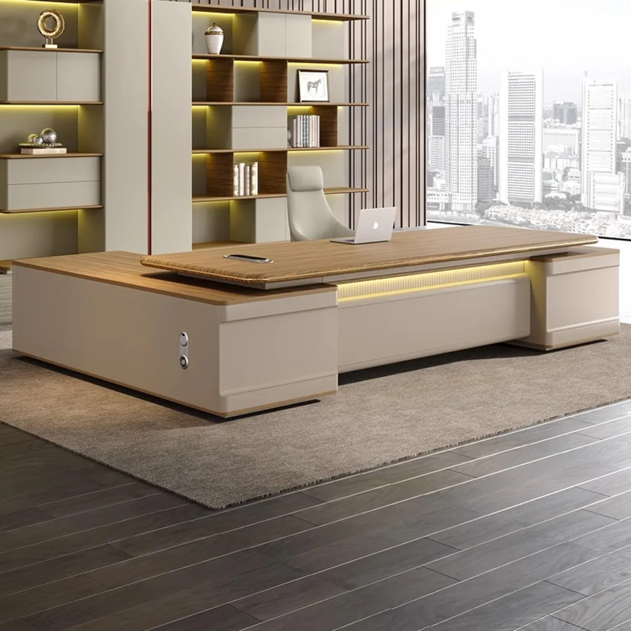 Удобный стол руководителя Baishengfeng из ДСП OS39922-32