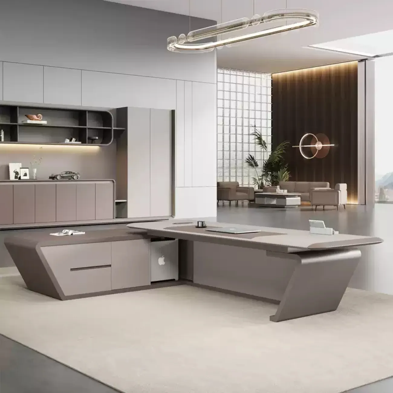 Удобный стол руководителя Baishengfeng из МДФ OS39923-32