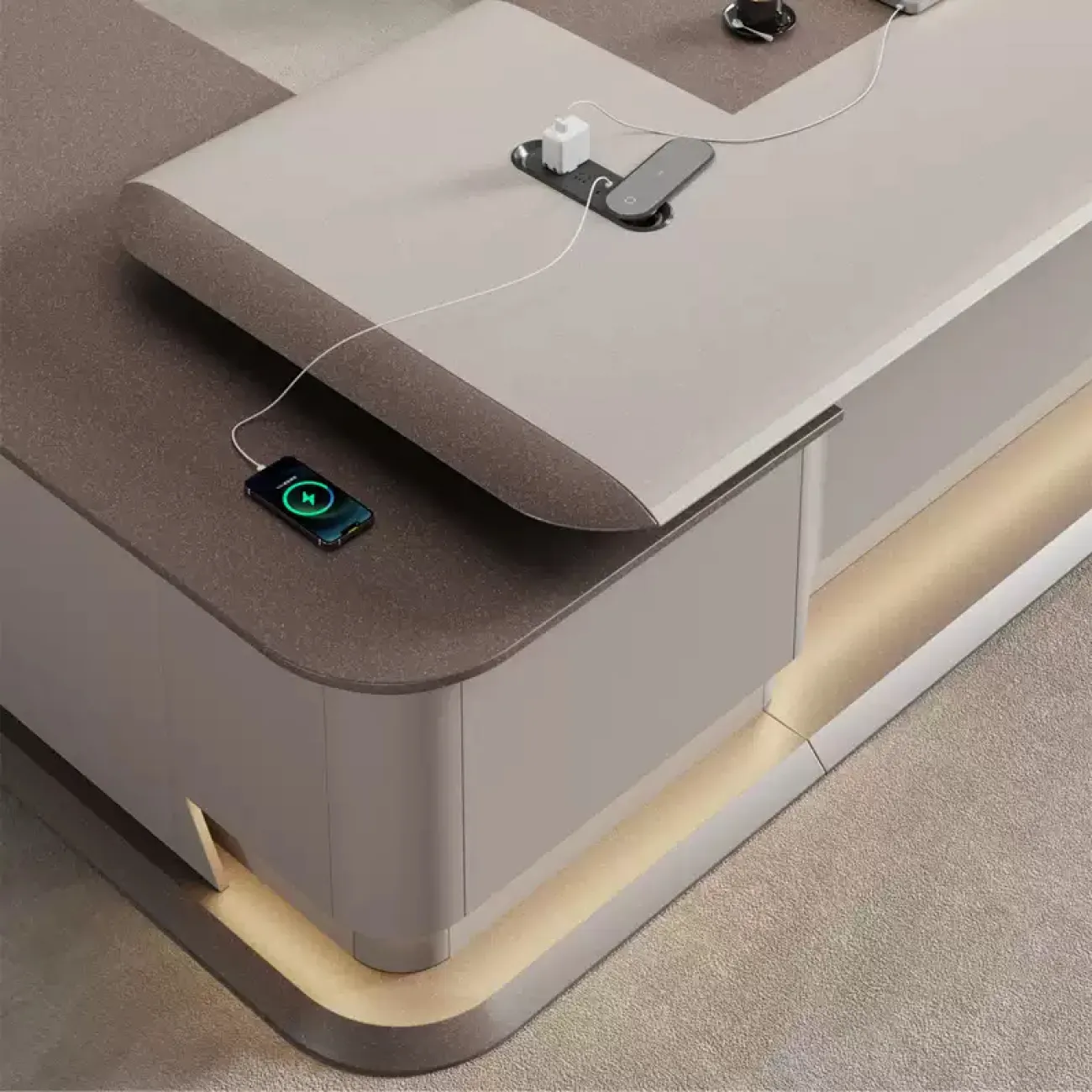 Удобный стол руководителя Baishengfeng из МДФ OS39923-32