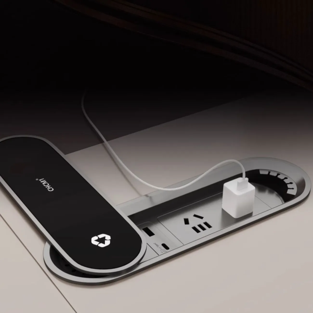 Удобный стол руководителя Baishengfeng из ДСП OS39925-32 Удобный стол руководителя Baishengfeng из ДСП OS39925-32