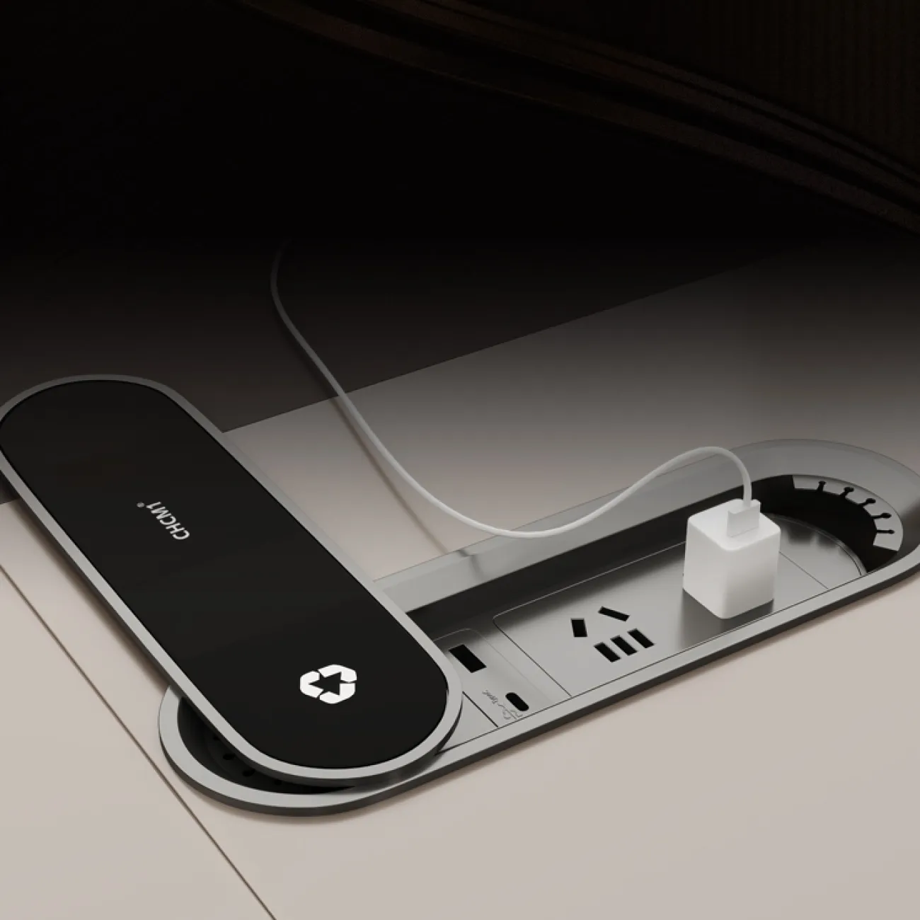 Удобный стол руководителя Baishengfeng из меламина OS39926-32