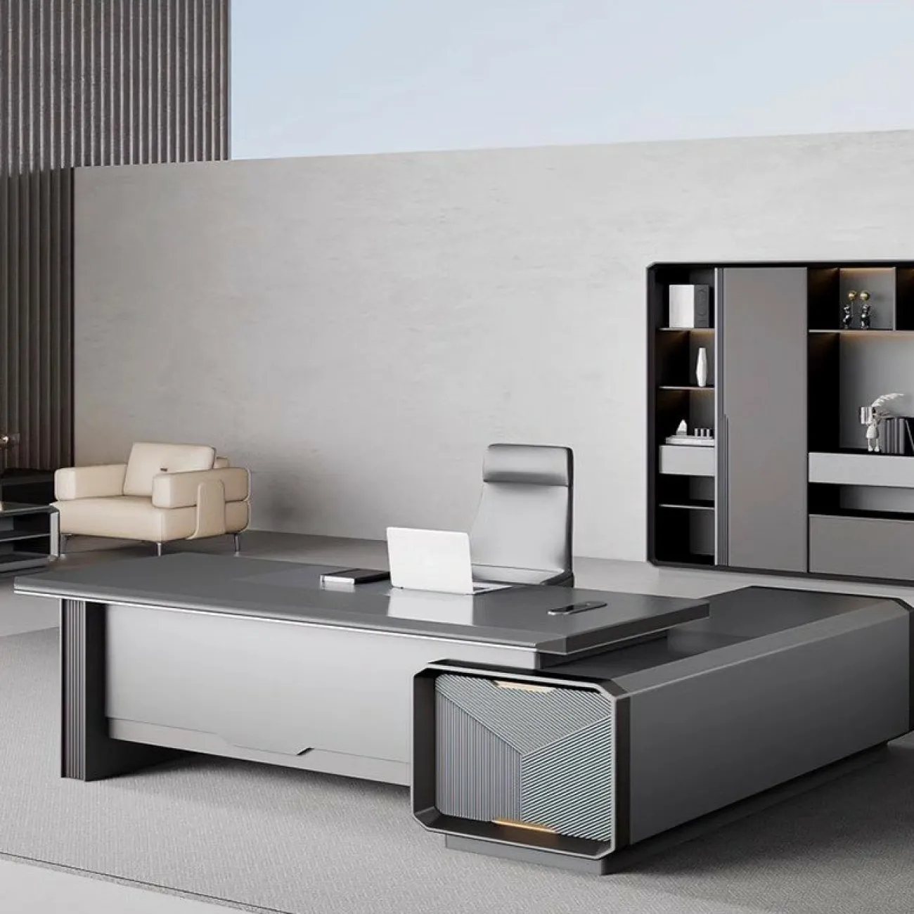 Удобный офисный шкаф Baishengfeng из меламина SH39949-32