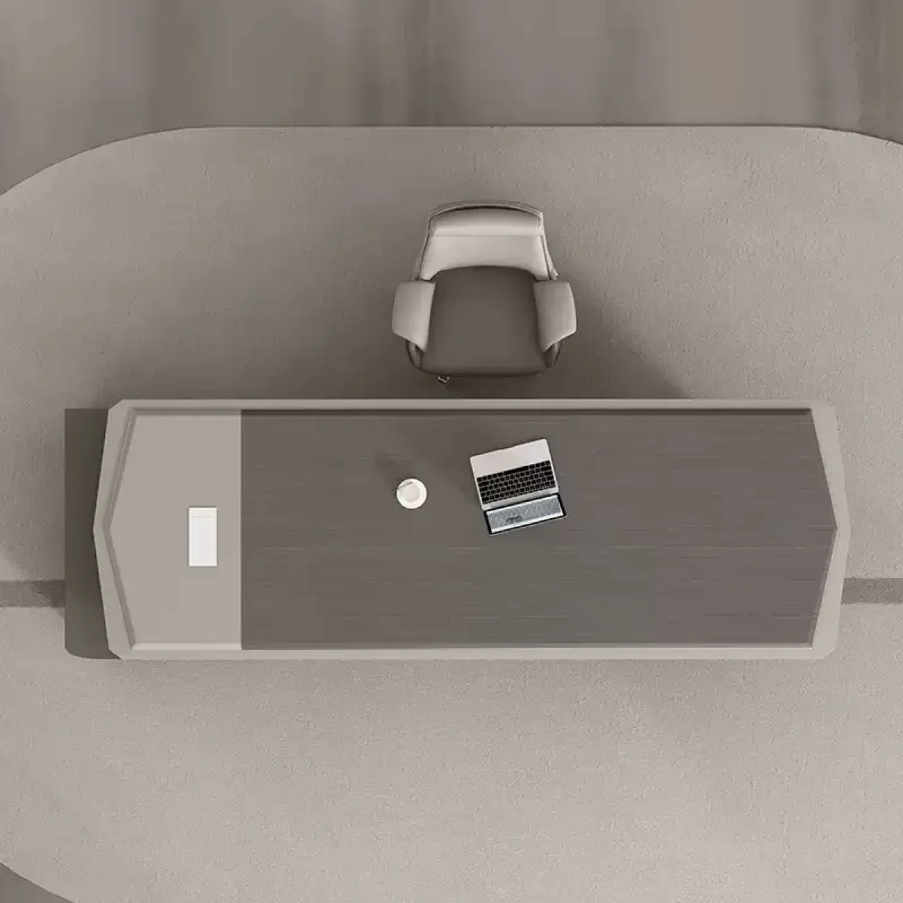 Удобный стол руководителя Baishengfeng из ДСП OS39929-32