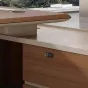 Удобный стол руководителя Baishengfeng из ДСП OS39933-32