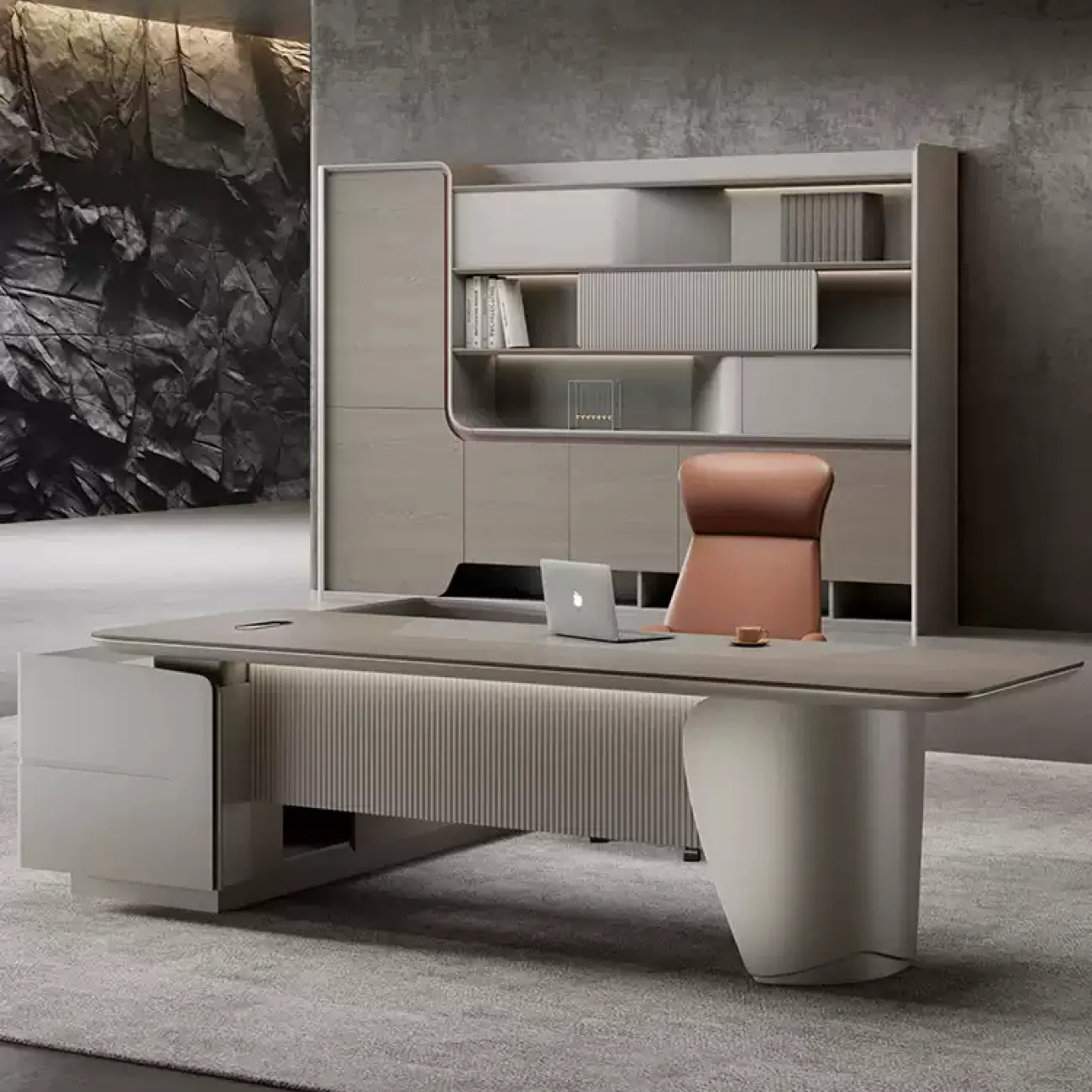 Удобный стол руководителя Baishengfeng из МДФ OS39934-32