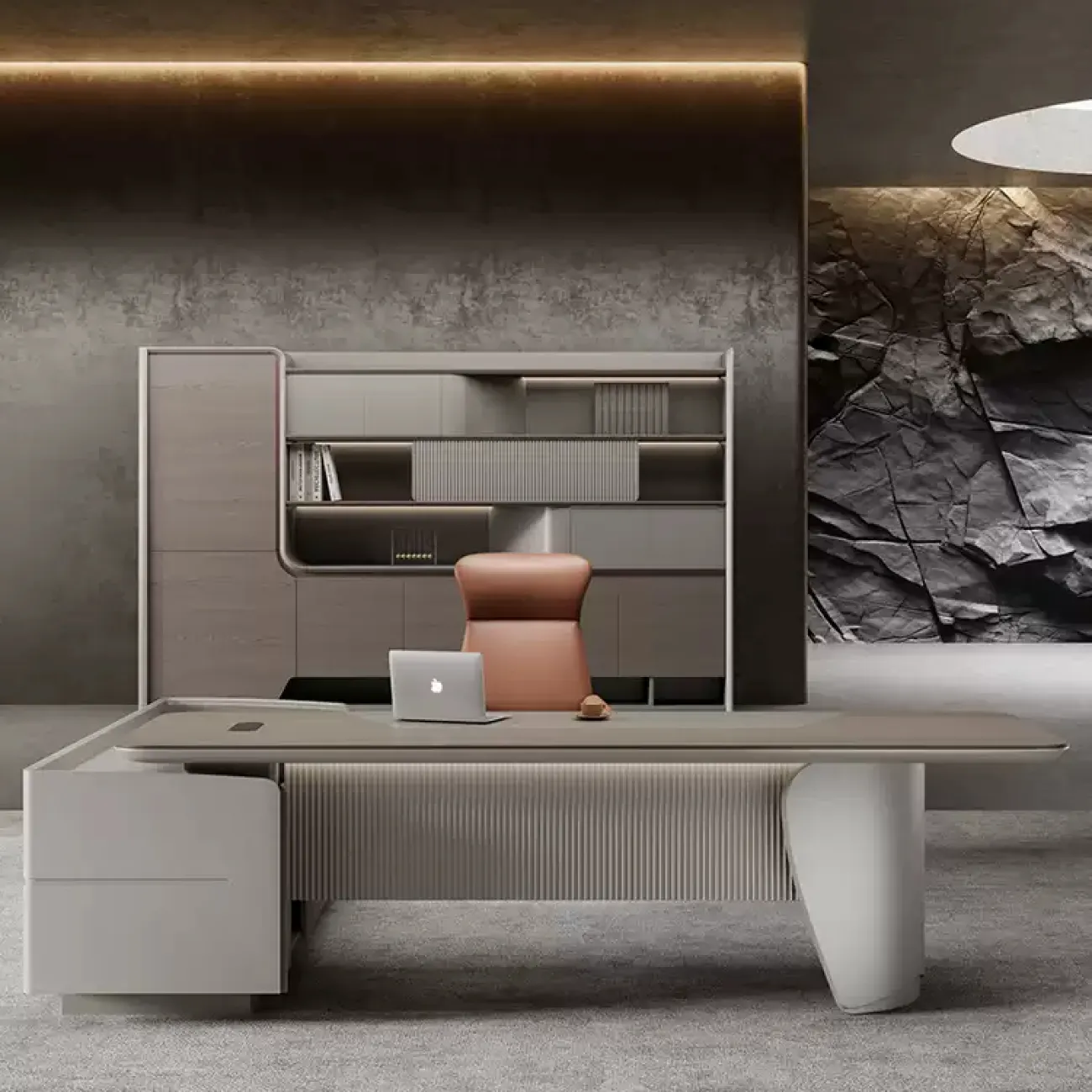 Удобный стол руководителя Baishengfeng из МДФ OS39934-32