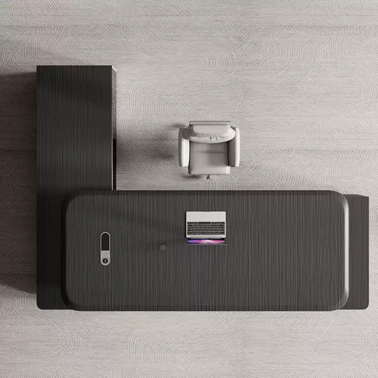 Удобный стол руководителя Baishengfeng из ДСП OS39943-32