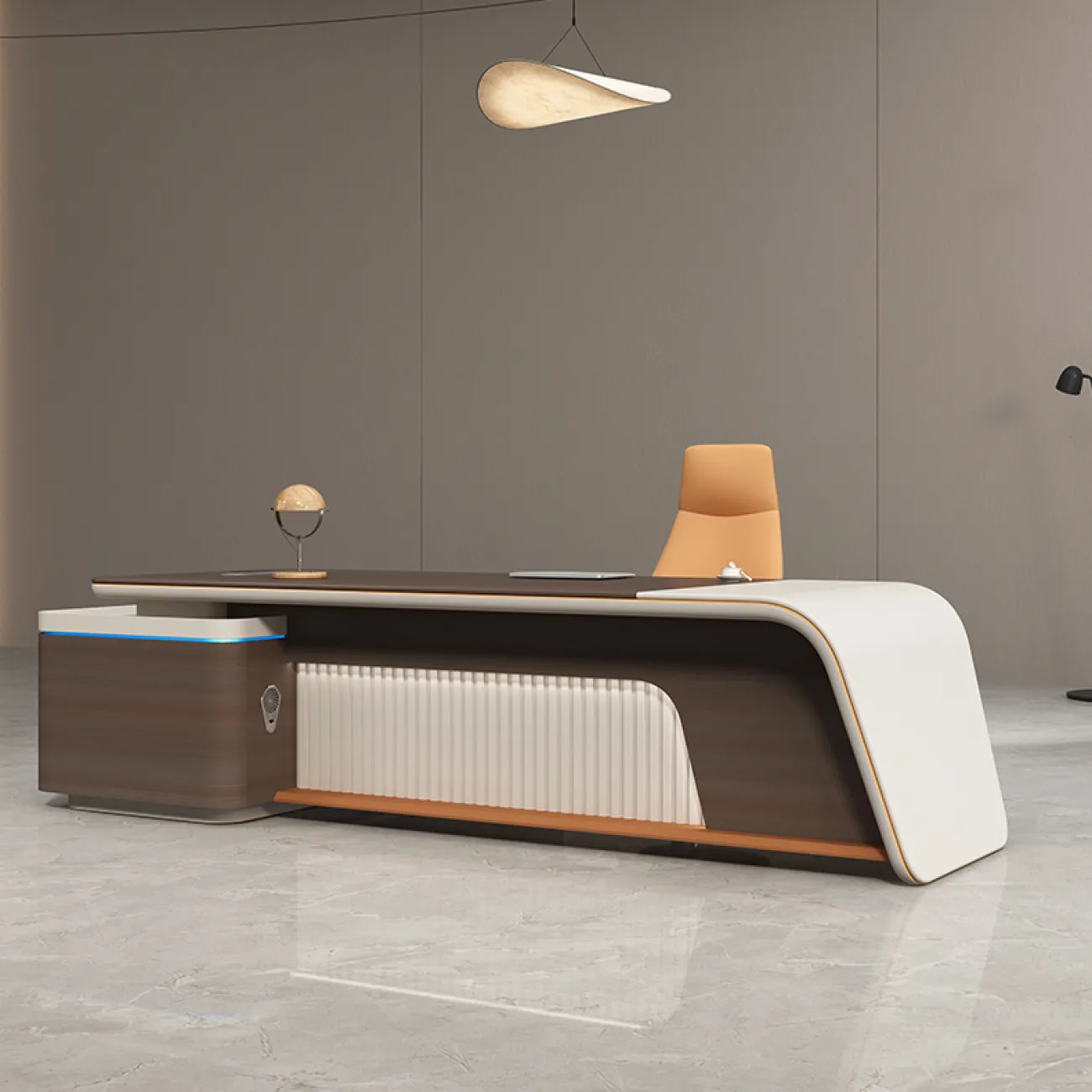 Роскошный стол руководителя Baishengfeng из меламина OS39947-32