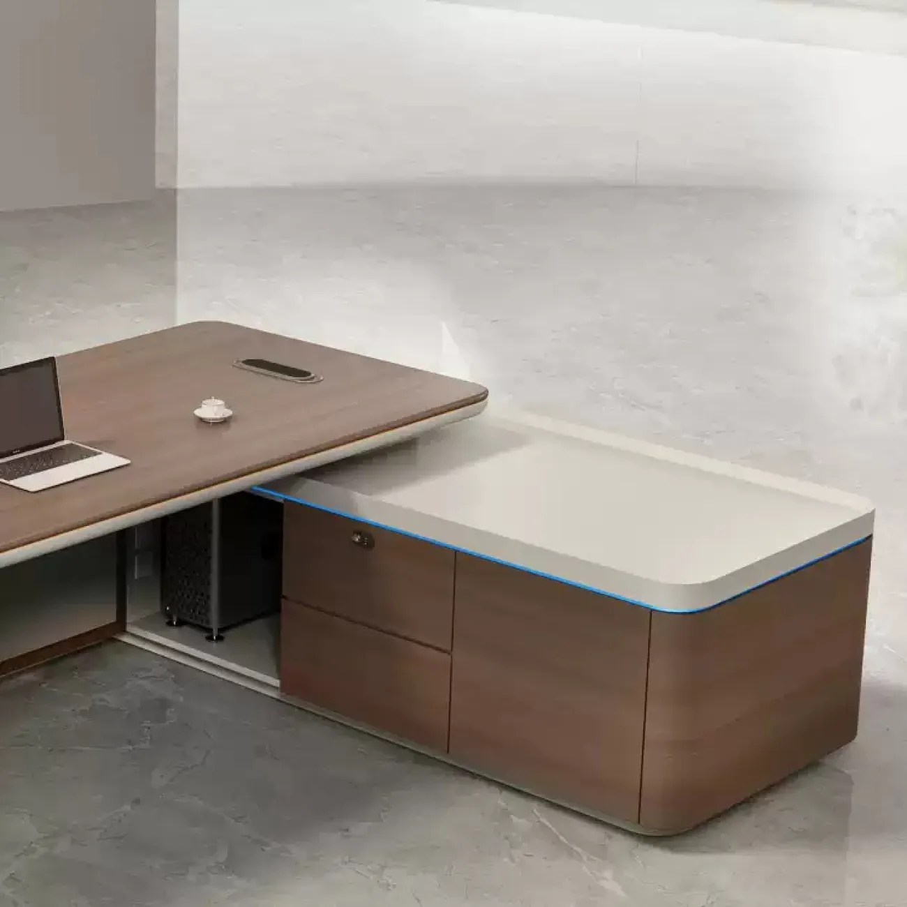 Роскошный стол руководителя Baishengfeng из меламина OS39947-32