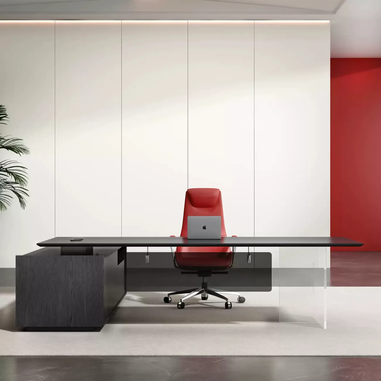 Роскошный стол руководителя Baishengfeng из меламина OS39948-32