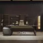 Роскошный стол руководителя Baishengfeng с подсветкой OS39954-32