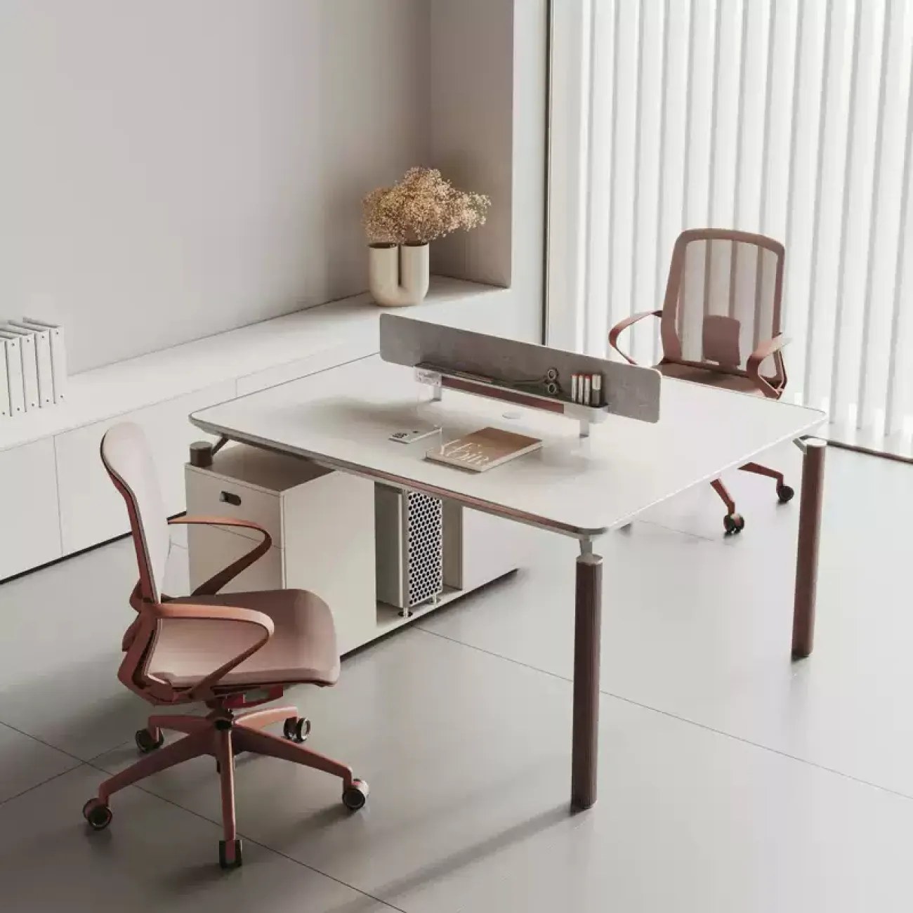 Практичный офисный стол для персонала Baishengfeng в разных вариантах OS39959-32