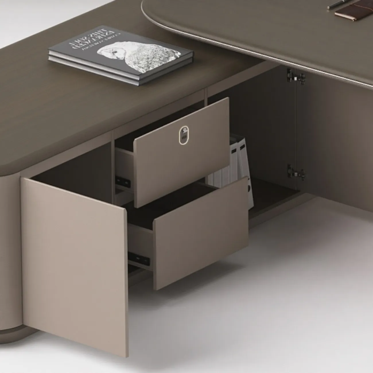 Роскошный стол руководителя Baishengfeng с подсветкой OS39961-32 Роскошный стол руководителя Baishengfeng с подсветкой OS39961-32