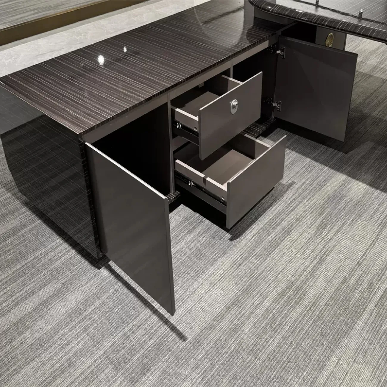 Роскошный стол руководителя Baishengfeng из меламина OS39981-32