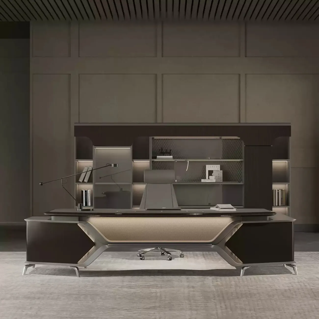 Практичный офисный шкаф Baishengfeng из МДФ SH39983-32