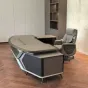 Роскошный стол руководителя Baishengfeng с подсветкой OS39982-32
