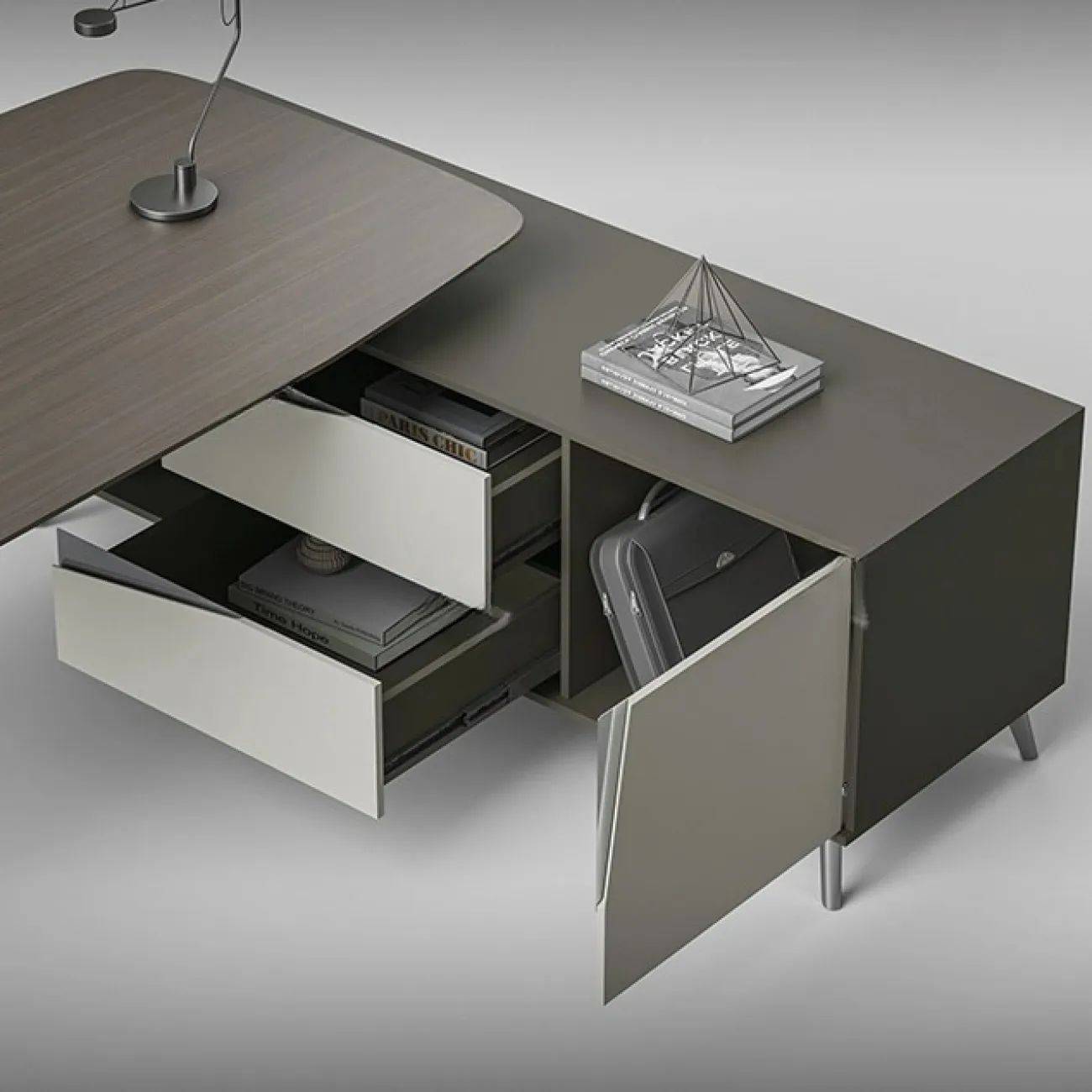 Удобный стол руководителя Baishengfeng из ДСП OS39994-32 Удобный стол руководителя Baishengfeng из ДСП OS39994-32