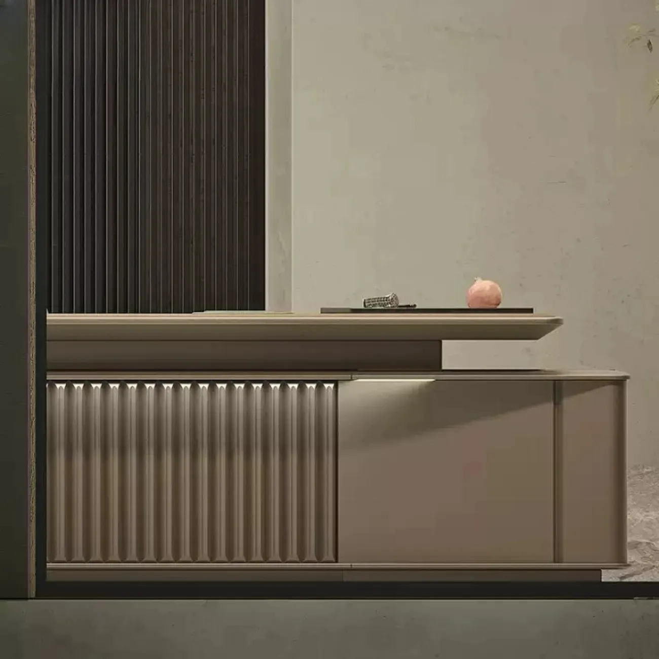 Роскошный стол руководителя Baishengfeng из МДФ OS39996-32 Роскошный стол руководителя Baishengfeng из МДФ OS39996-32