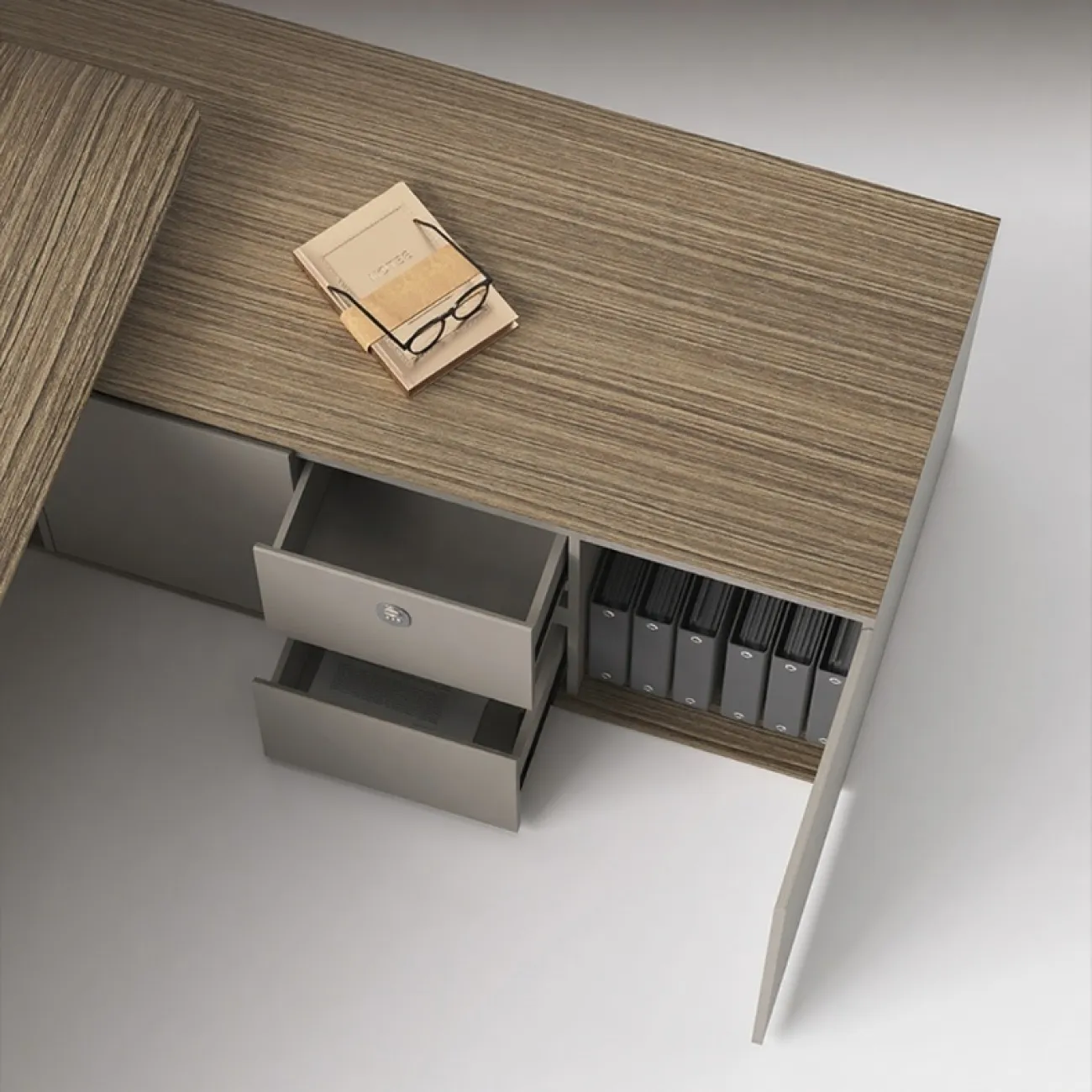 Роскошный стол руководителя Baishengfeng из МДФ OS40000-32