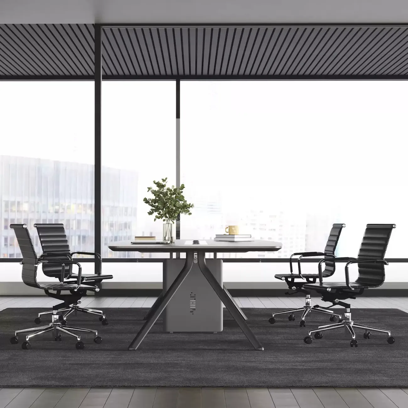 Практичный стол для конференций Baishengfeng из ДСП OS40002-32