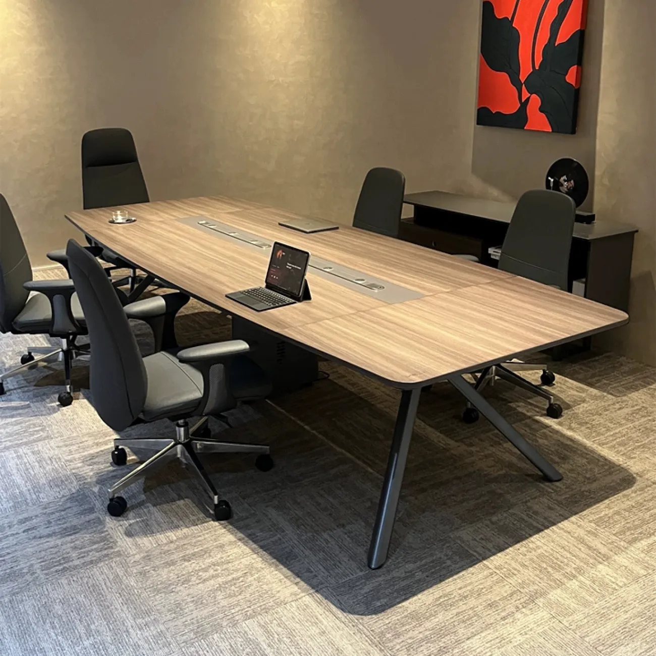 Практичный стол для конференций Baishengfeng из ДСП OS40002-32