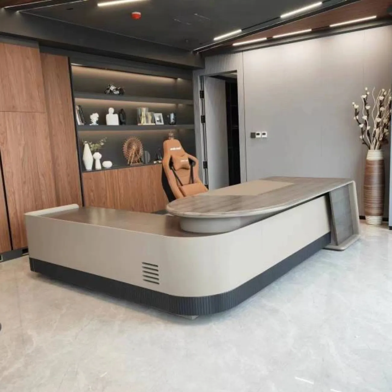 Роскошный стол руководителя Baishengfeng из ДСП OS40003-32 Роскошный стол руководителя Baishengfeng из ДСП OS40003-32