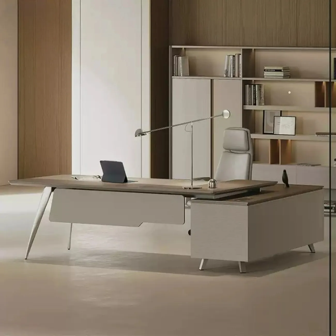 Роскошный стол руководителя Baishengfeng из ДСП OS40005-32