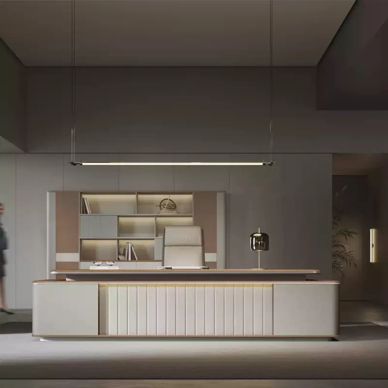 Практичный офисный шкаф Baishengfeng из меламина SH40008-32