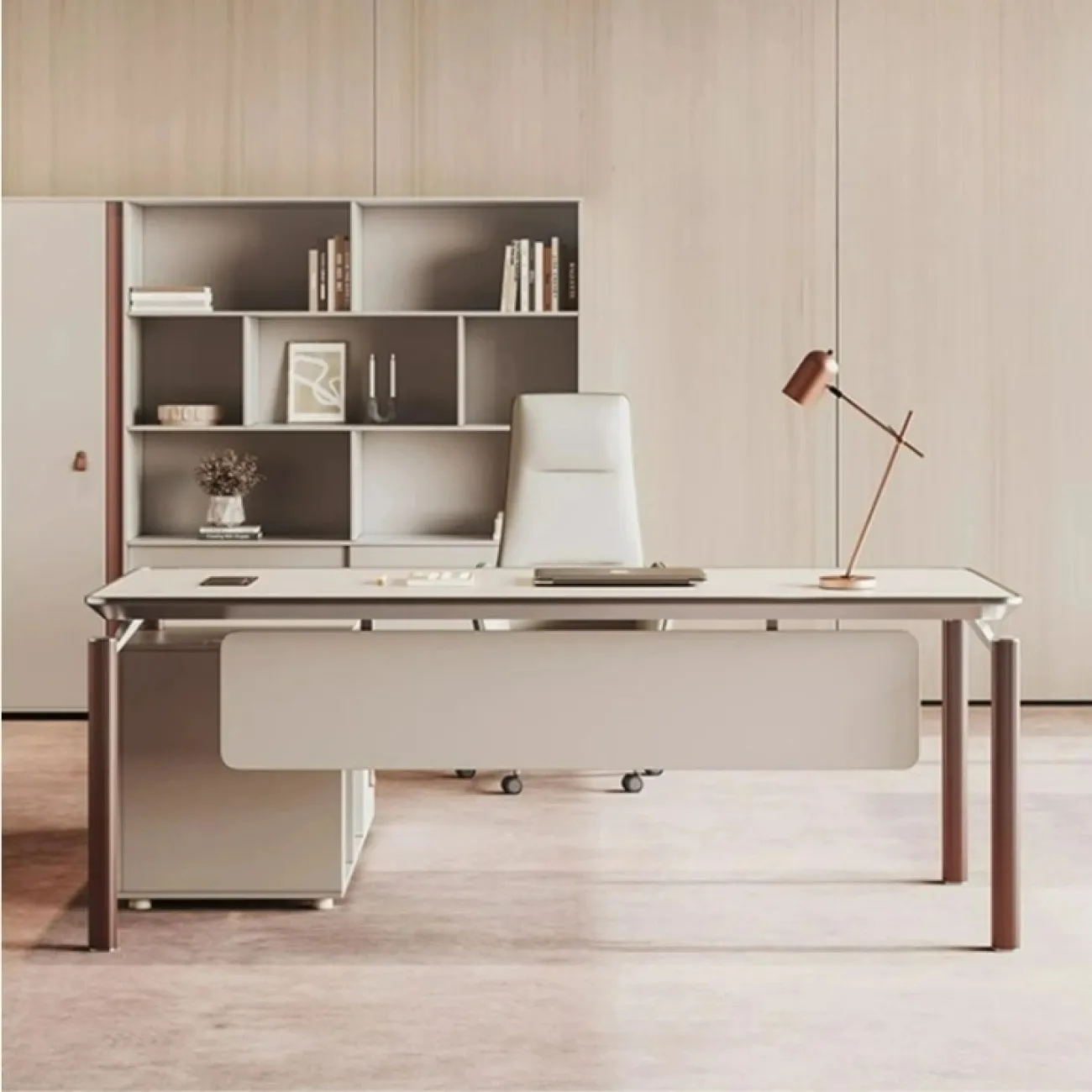 Современный стол руководителя Baishengfeng из меламина OS40012-32