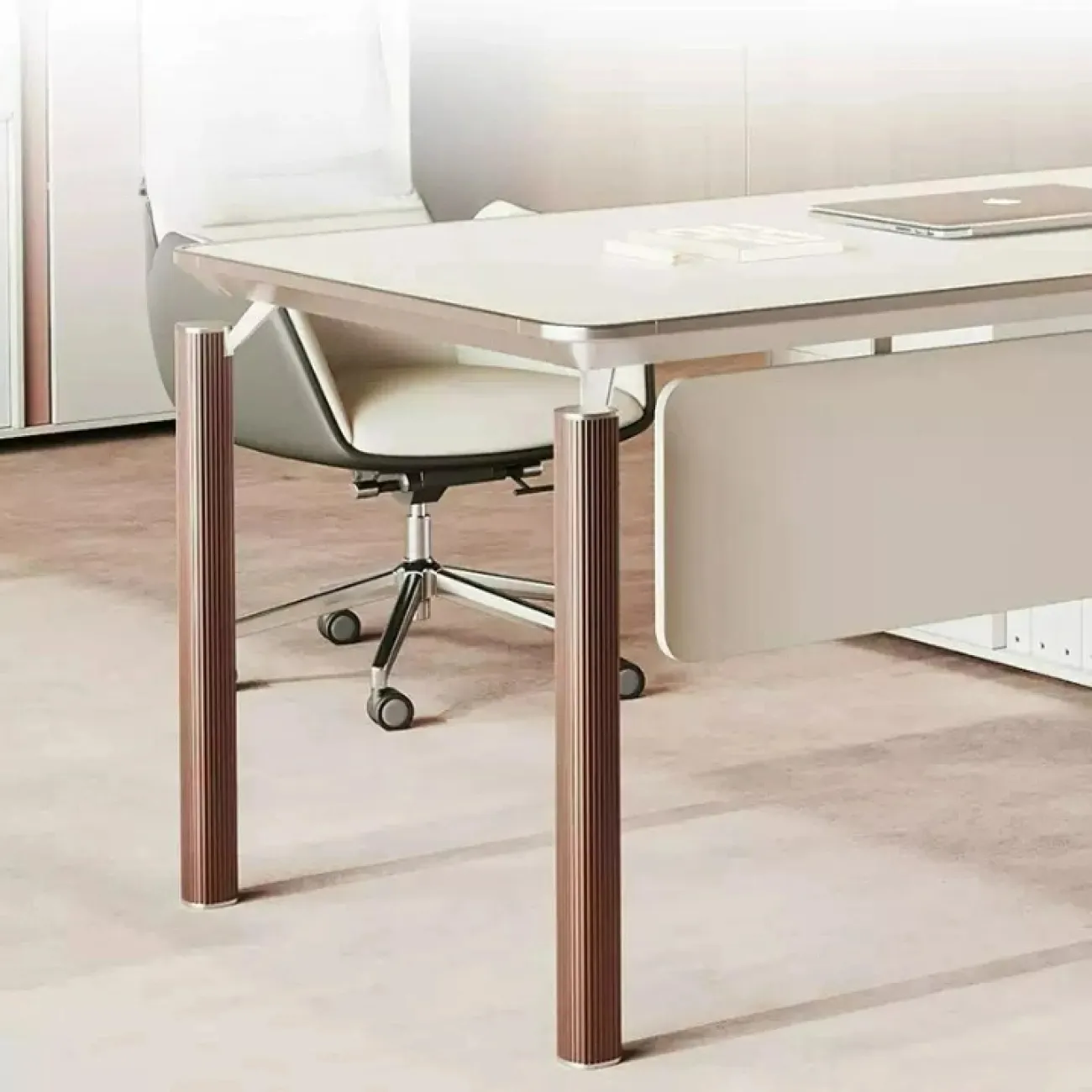 Современный стол руководителя Baishengfeng из меламина OS40012-32