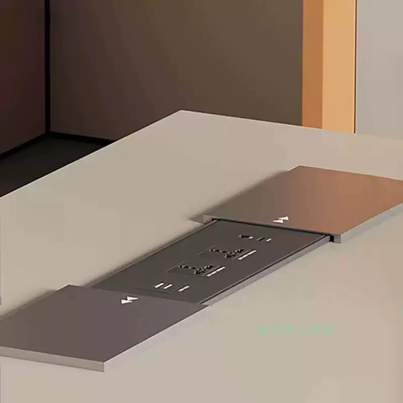 Лаконичный стол руководителя Baishengfeng из МДФ OS40016-32