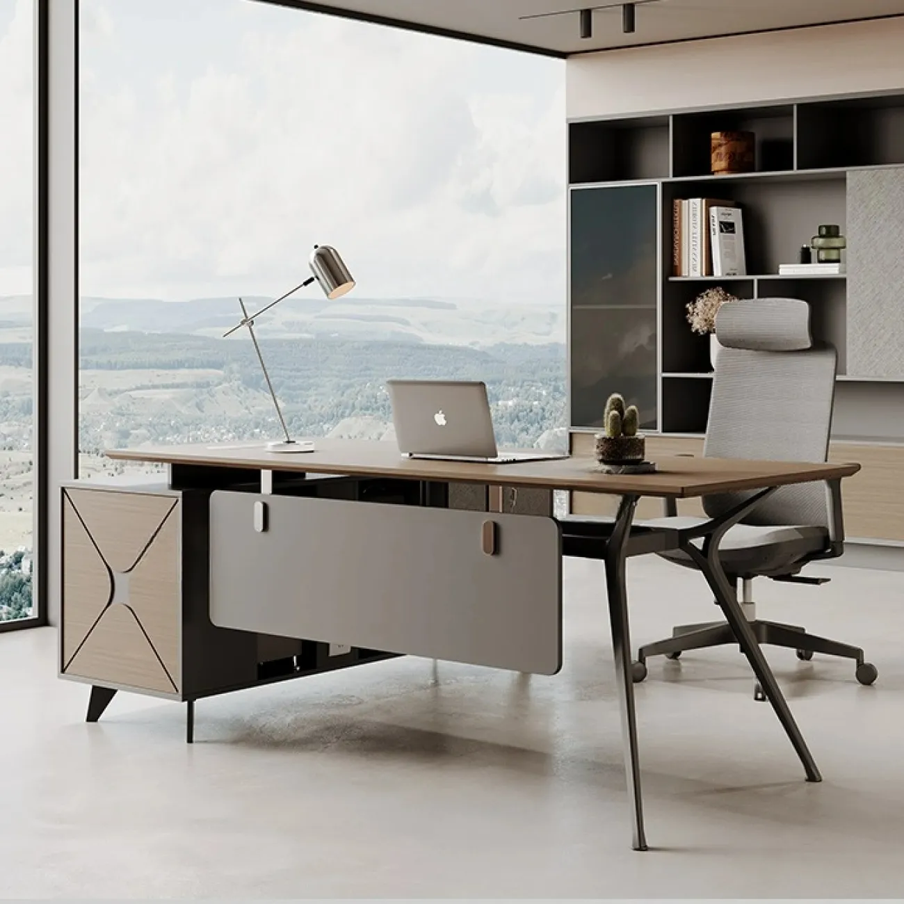 Оригинальный офисный шкаф Dixin из МДФ SH40023-32