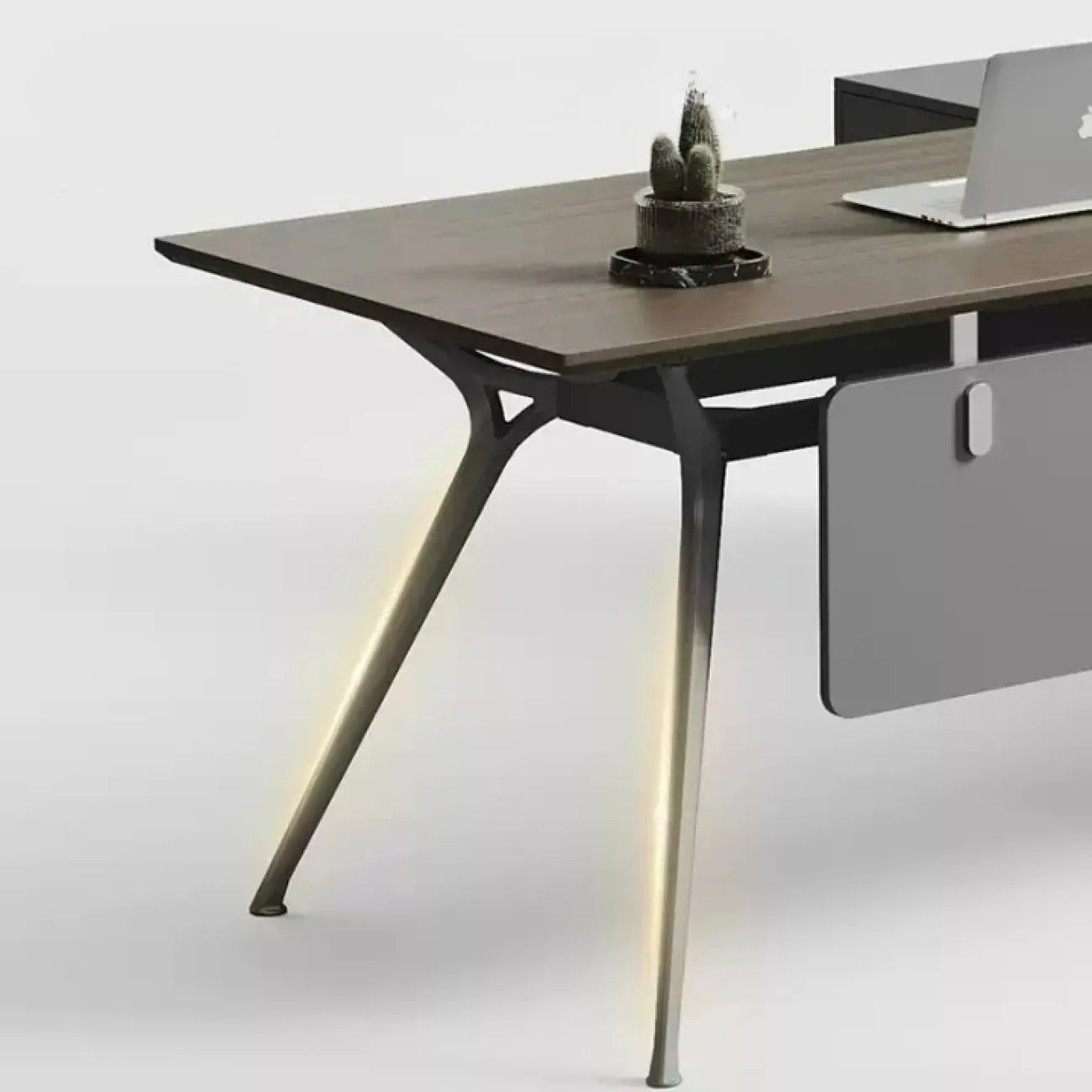 Роскошный стол руководителя Dixin из МДФ OS40022-32