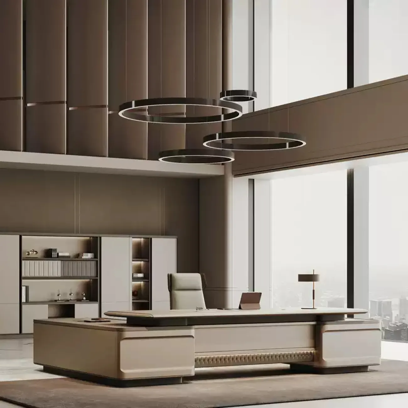 Роскошный офисный шкаф Dixin из ДСП SH40027-32 Роскошный офисный шкаф Dixin из ДСП SH40027-32