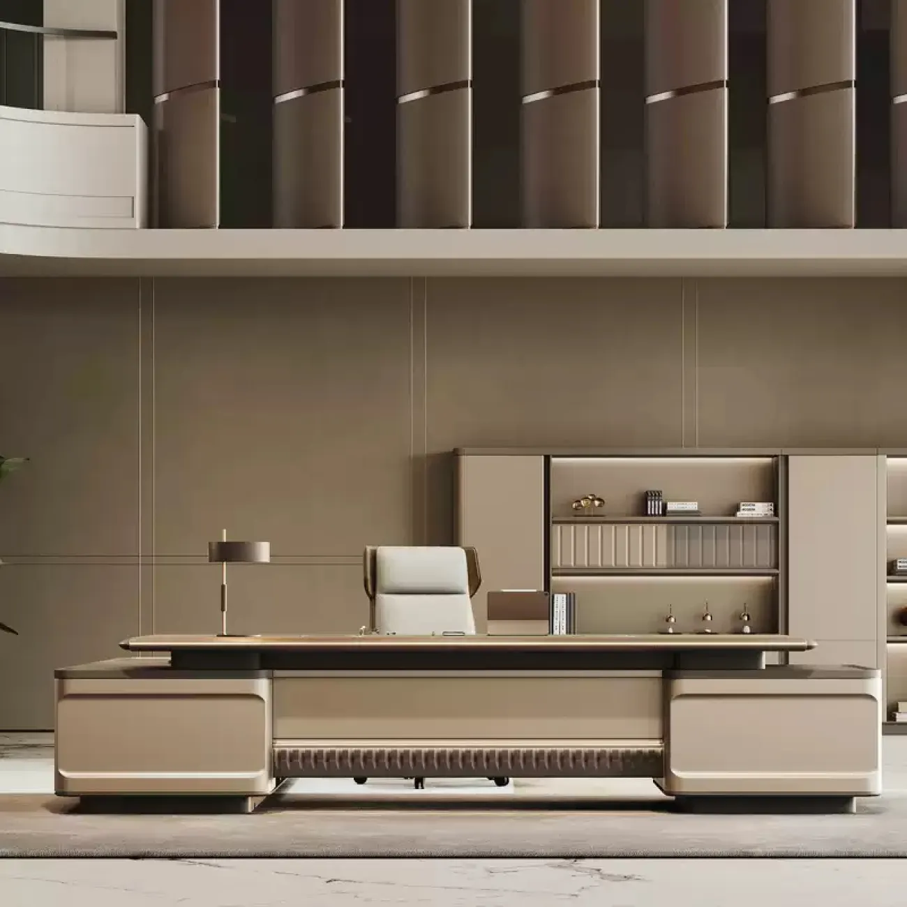 Роскошный стол руководителя Dixin из ДСП OS40026-32