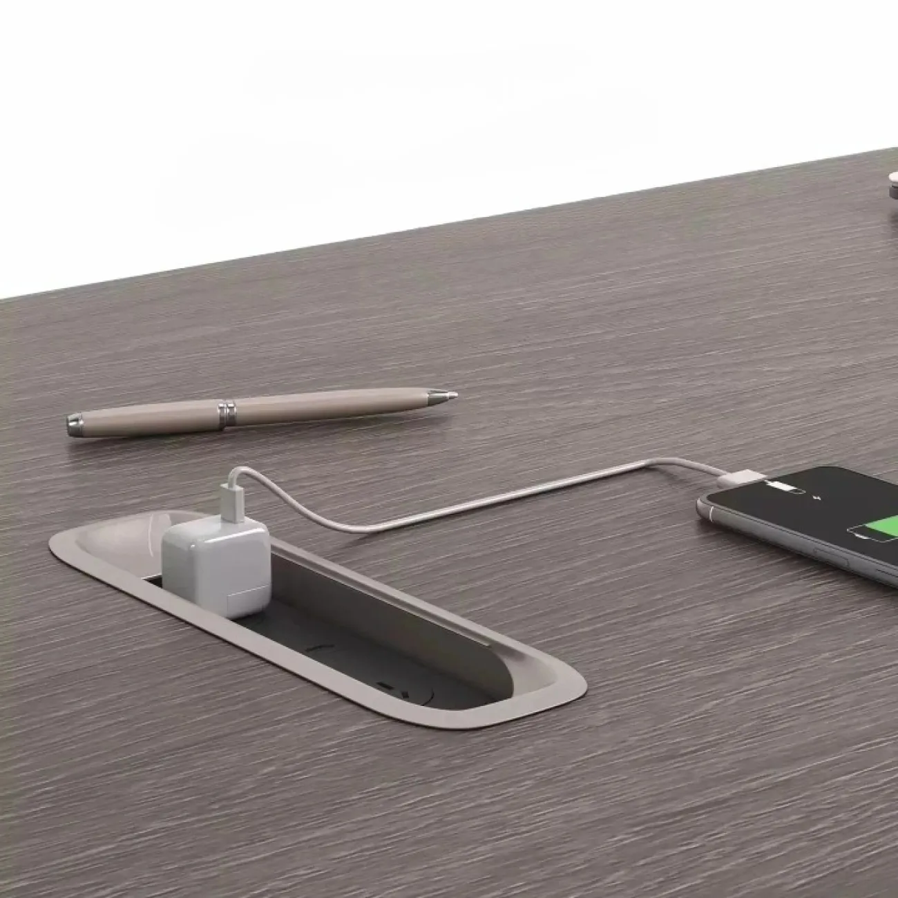 Лаконичный стол руководителя Dixin из ДСП OS40033-32 Лаконичный стол руководителя Dixin из ДСП OS40033-32