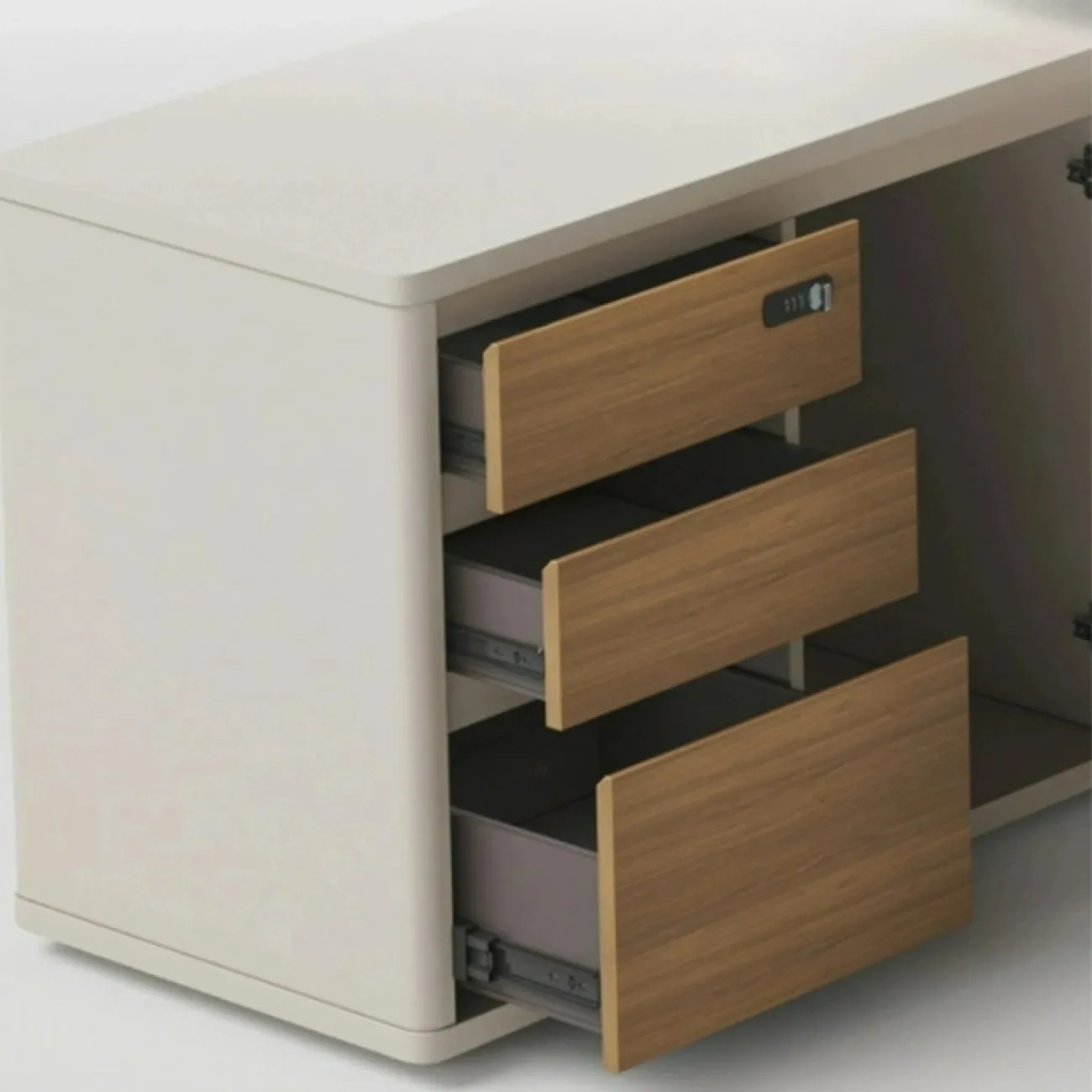 Лаконичный стол руководителя Dixin из ДСП OS40038-32 Лаконичный стол руководителя Dixin из ДСП OS40038-32