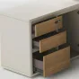 Лаконичный стол руководителя Dixin из ДСП OS40038-32