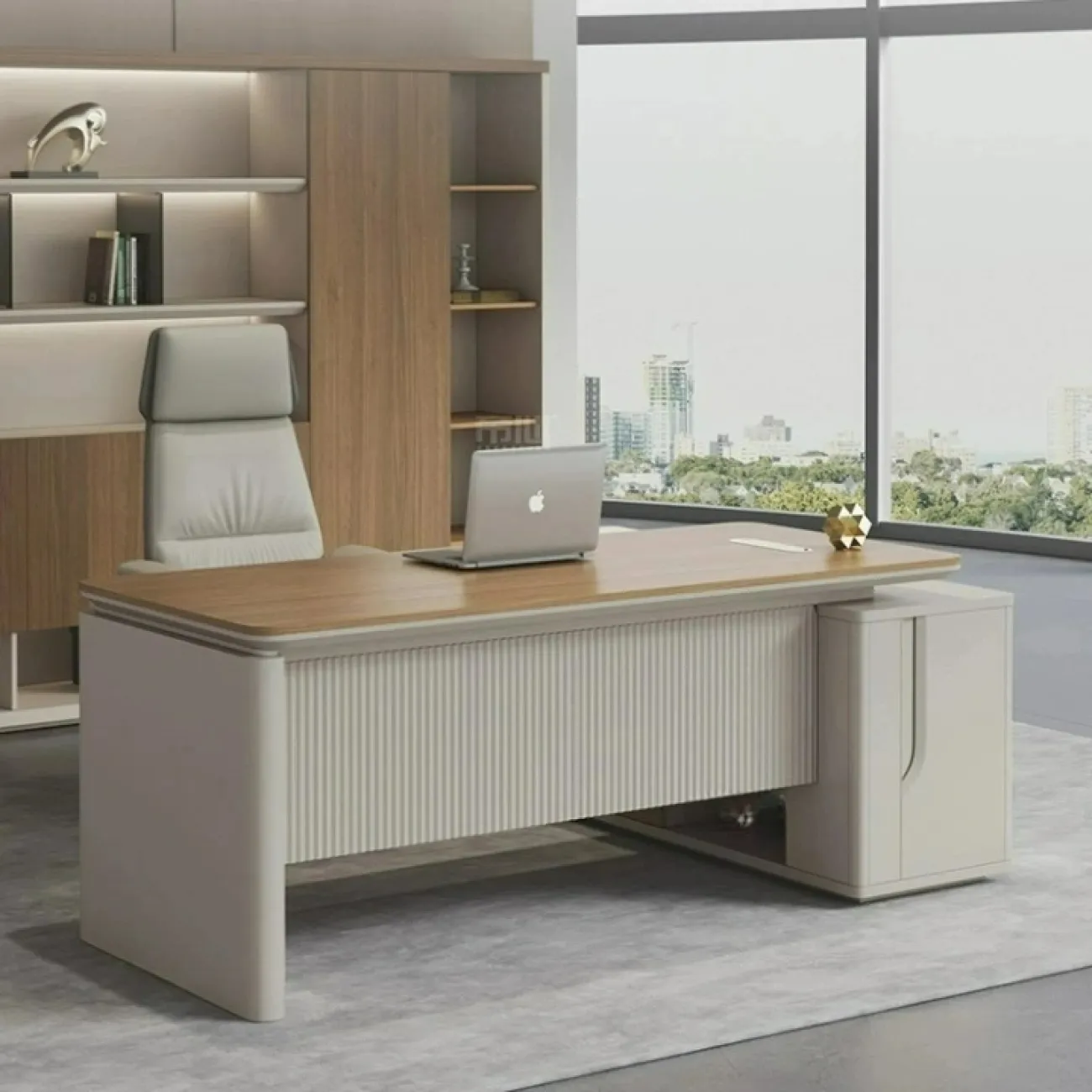 Практичный офисный шкаф Dixin с подсветкой SH40039-32 Практичный офисный шкаф Dixin с подсветкой SH40039-32