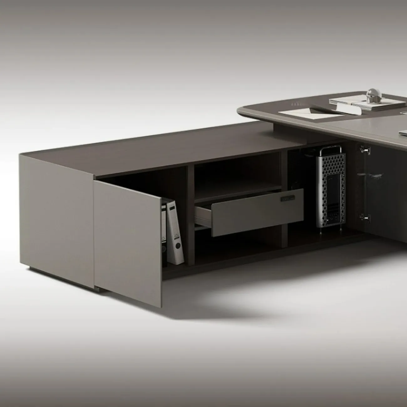 Роскошный стол руководителя Dixin с подсветкой OS40040-32