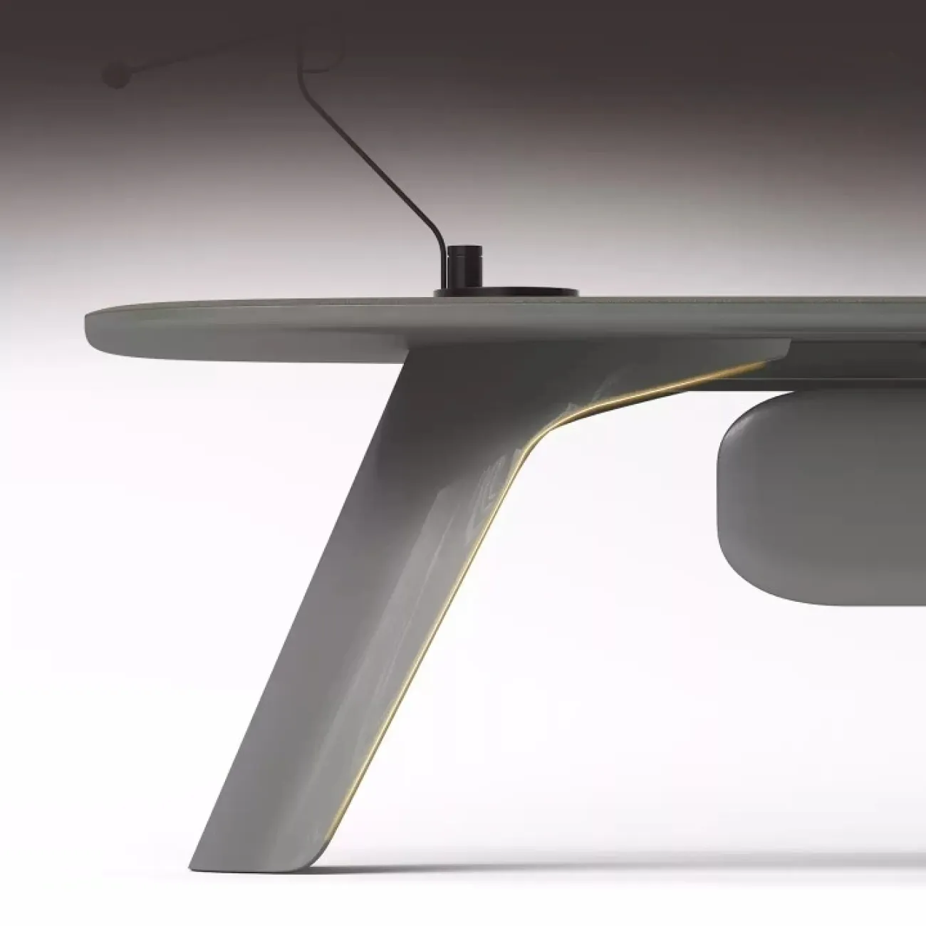 Роскошный стол руководителя Dixin из МДФ OS40043-32