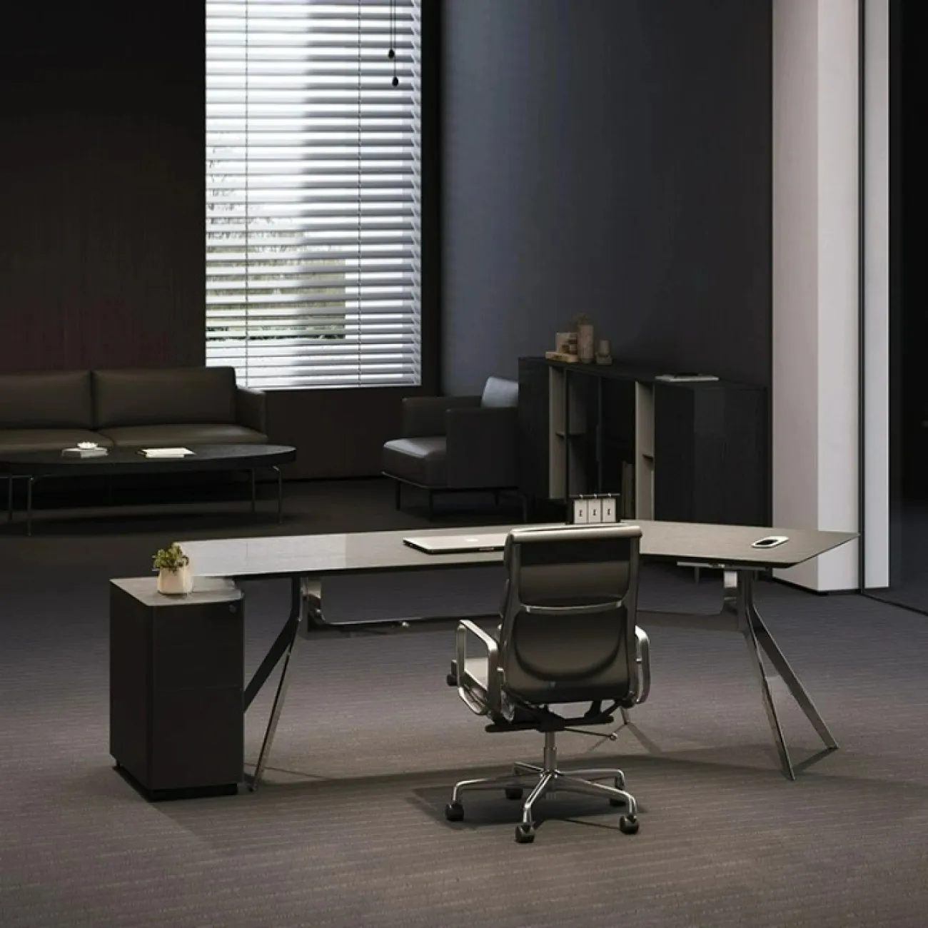 Компактный офисный шкаф Dixin из ДСП SH40054-32