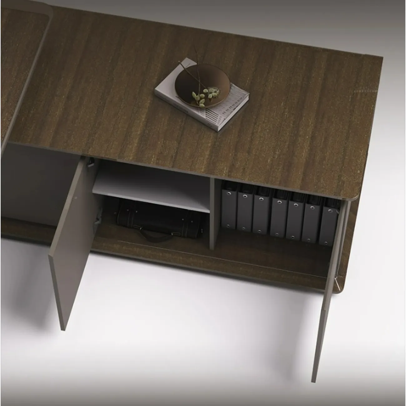 Практичный стол руководителя Dixin из МДФ OS40055-32