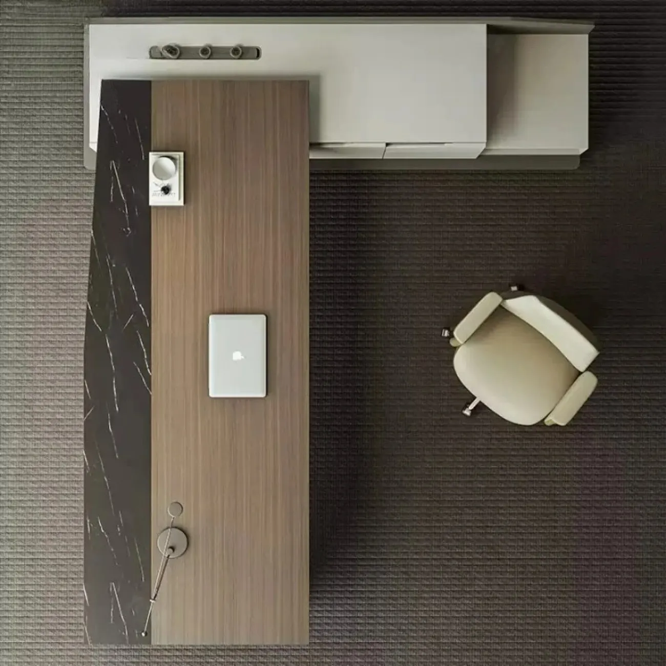 Практичный стол руководителя Dixin из ДСП OS40056-32